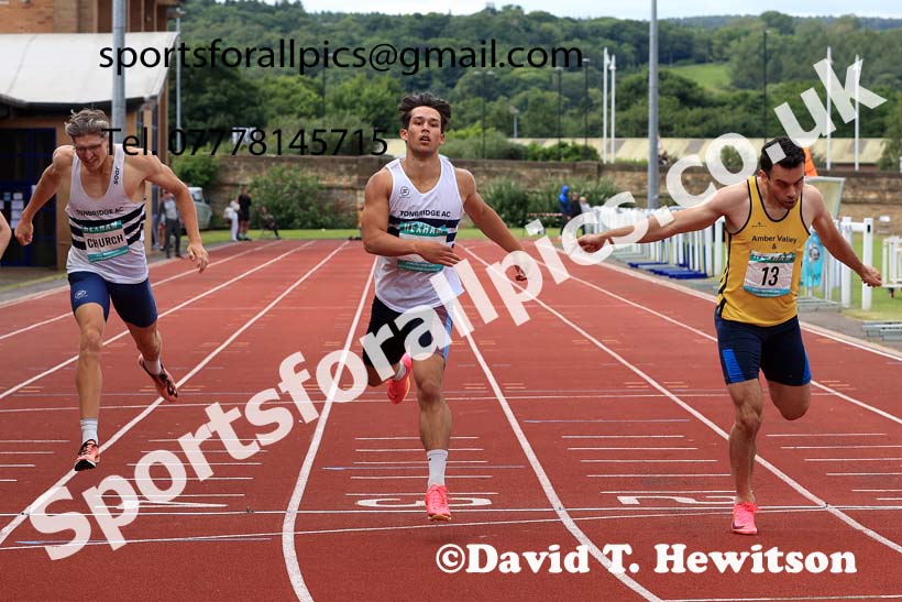 Decathlon 400 metres, 2024 EAP International Combined events, Hewcham, Northumberland.  Photo: David T. Hewitson/Sports for All Pics